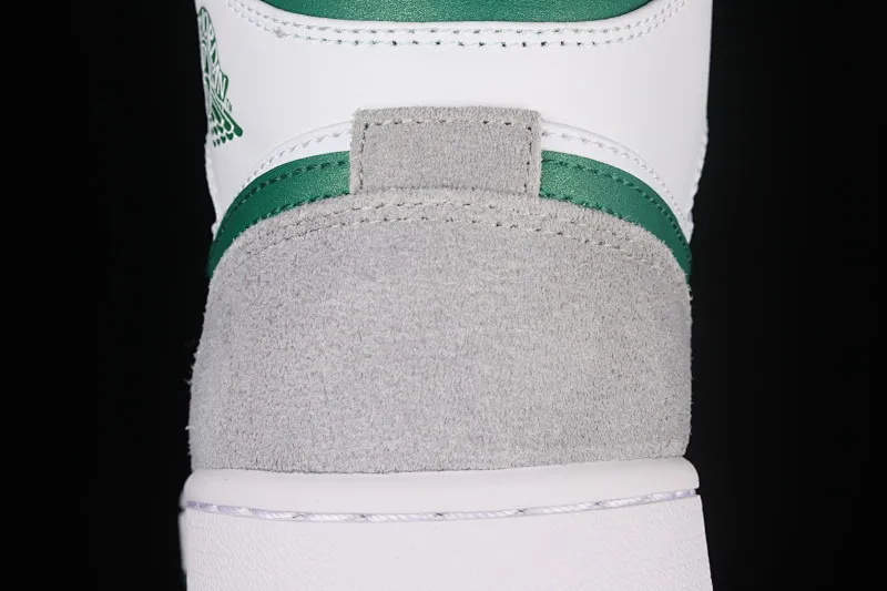 All categories Air Jordan Jordan series basketball shoes Air Jordan 1 Mid G version pure original Air Jordan 1 Mid AJ1 Joe 1 white gray green mid-top basketball shoes DC7294-103